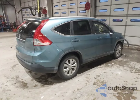 2013 Honda Cr-V Ex-L from USA, damaged, VIN 5J6RM3H74DL044581